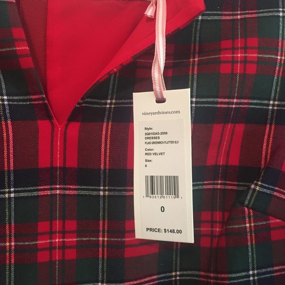 Vineyard Vines Tartan Shift - Picture 3 of 3